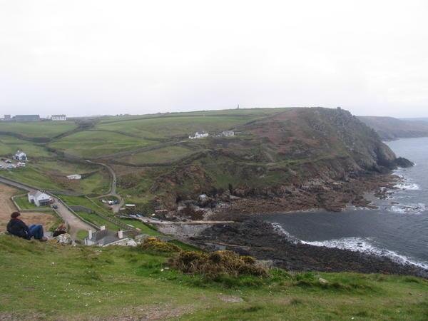 Looking back towards Zennor (sounds more like a cartoon character than a town to me!)