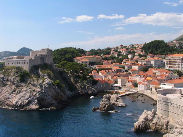 Dubrovnik outside the city walls