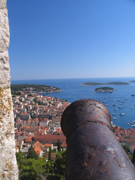 Hvar fort did once have a more serious purpose than providing a great lookout