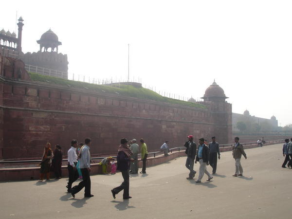 Red Fort Walls