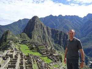 stupide touriste au Machu Picchu