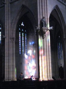 Sebastian: Light Quality Inside the Cathedral was amazing