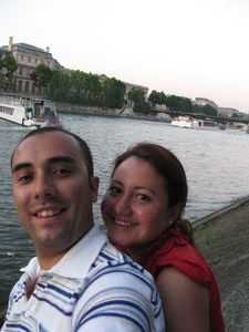 Found our spot on the Seine-