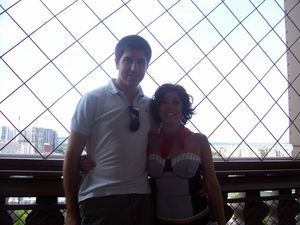 On the eiffel tower