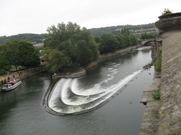 Weir in the River Avon