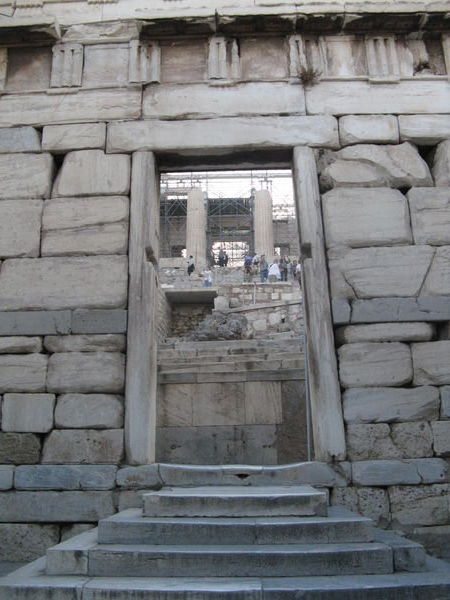Entry gate to Propylaea