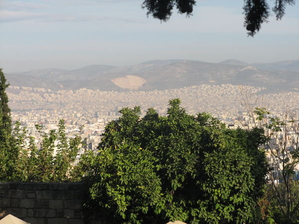 The beautiful Athens urban sprawl