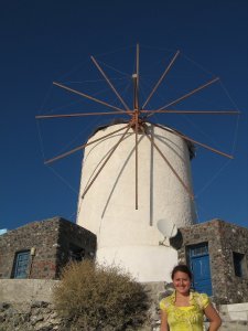 Cris and Oia Windmill