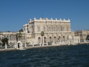 Dolmoobahce palace close up