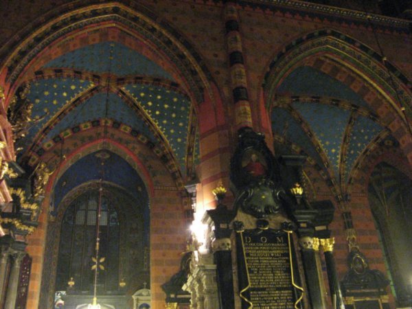 inside St Mary's Basilica