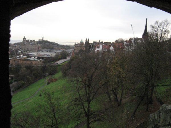 View from Edinburgh Castle Walls