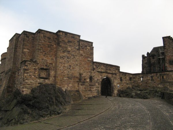 Inside Edinburgh Castle 3