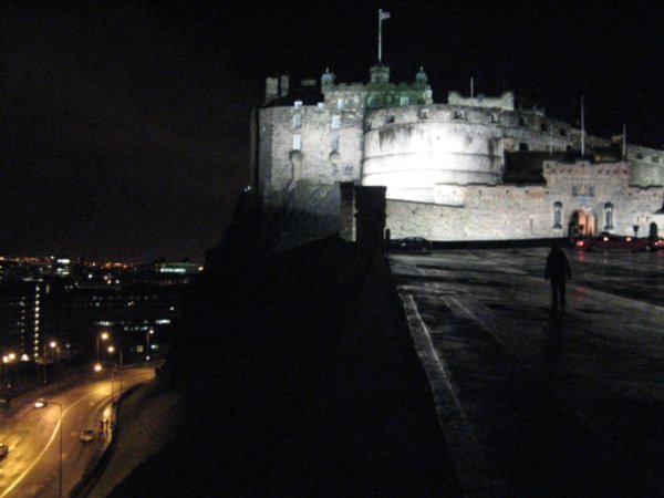 Edinburgh castle rock!