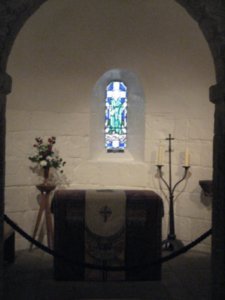 Inside St Margaret's Chapel