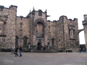 Main Square in Edinburgh Castle