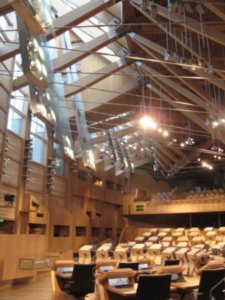Scottish parliament- Debating chamber