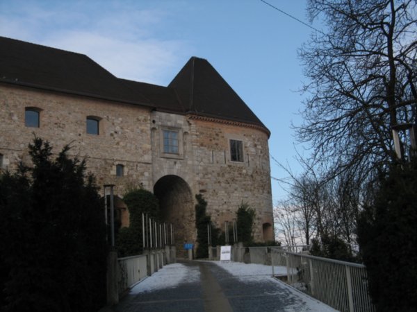 Ljubljana castle- Entry