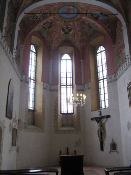 Ljubljana castle- main chapel