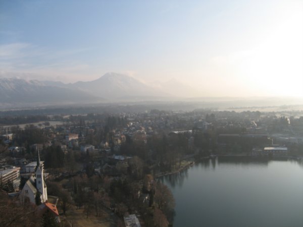 Lake Bled-from Castle