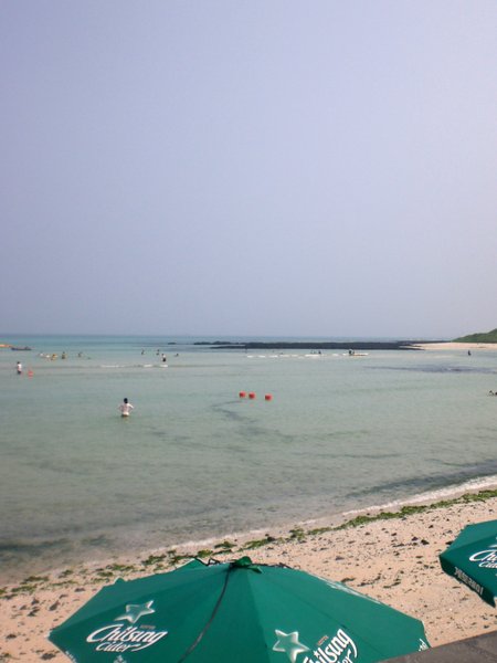Beautiful Jeju Island beach