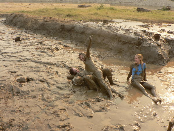 Adults should play  in the mud more!