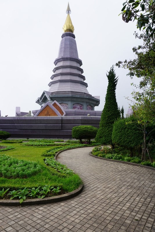 Temple of the Royal pagodas and botanical gardens
