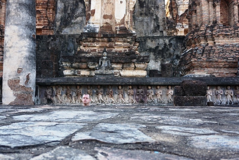 Take a close Look - Ancient Hidden Ruin at Sukhothai Historical Park