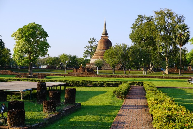 Ancient Ruins at Sukhothai Historical Park