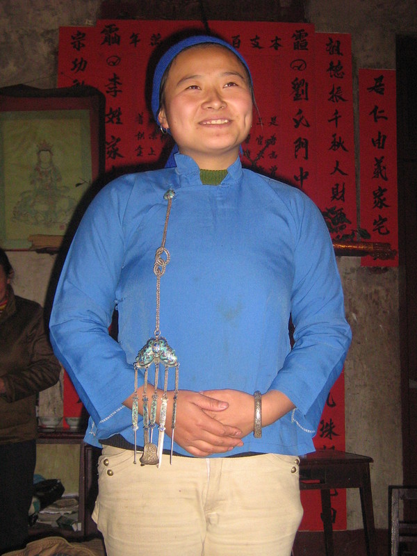 Chunmei posing