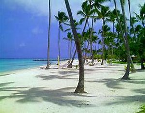 Punta Cana white sand beach