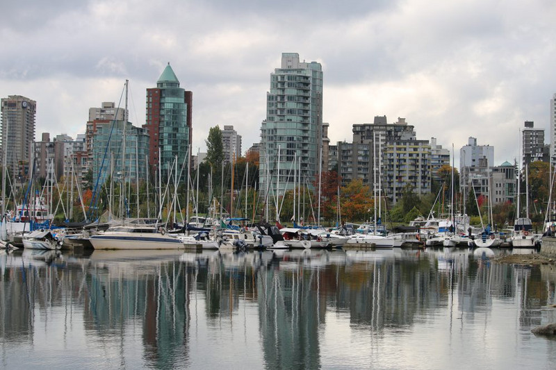 Vancouver's Marina at the Waterfront