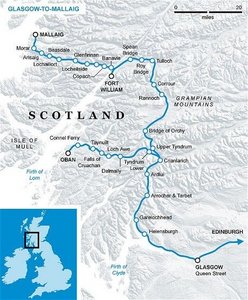 Glasgow to Mallaig train route