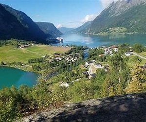 Sjkolden on the fjord