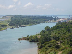 Pacific Ocean entrance to the Panama Canal