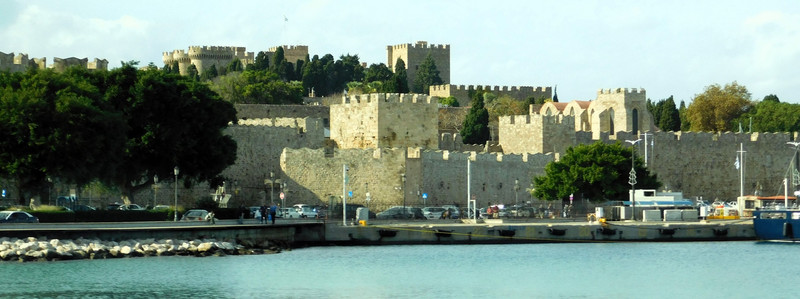 Rhodes Old Town Harbor