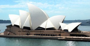 Backside of the Sydney Opera House