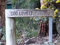 A more elegant Doo Town signpost