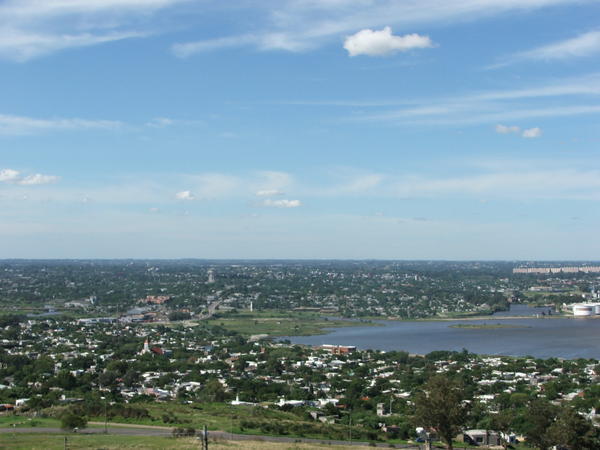 View of Montevideo from highest point