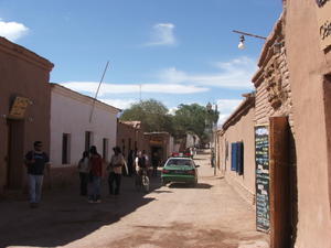 The streets of San Pedro de Atacama