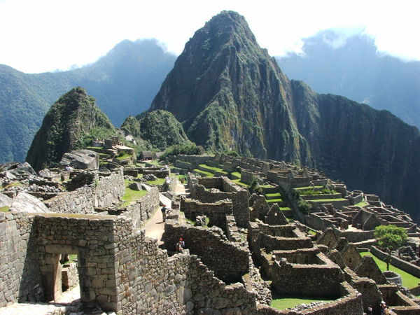 Main gateway at Machu Picchu