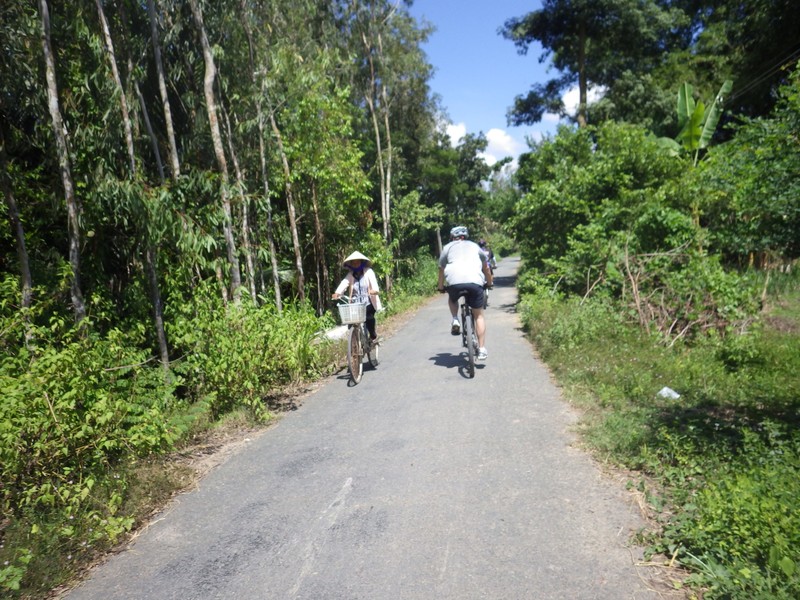 Cycling through Jungle West Mekong