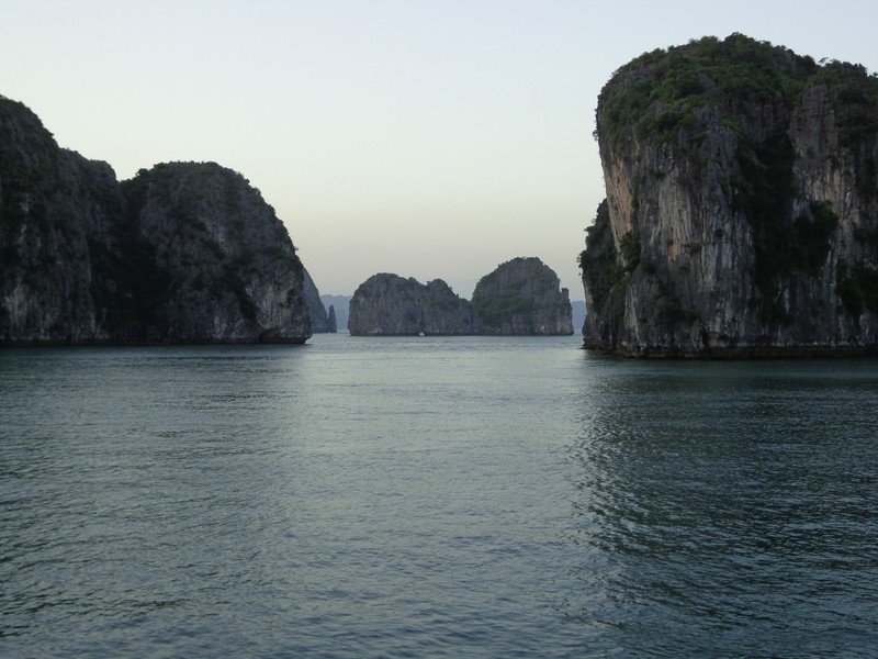 Halong Islands from Boat