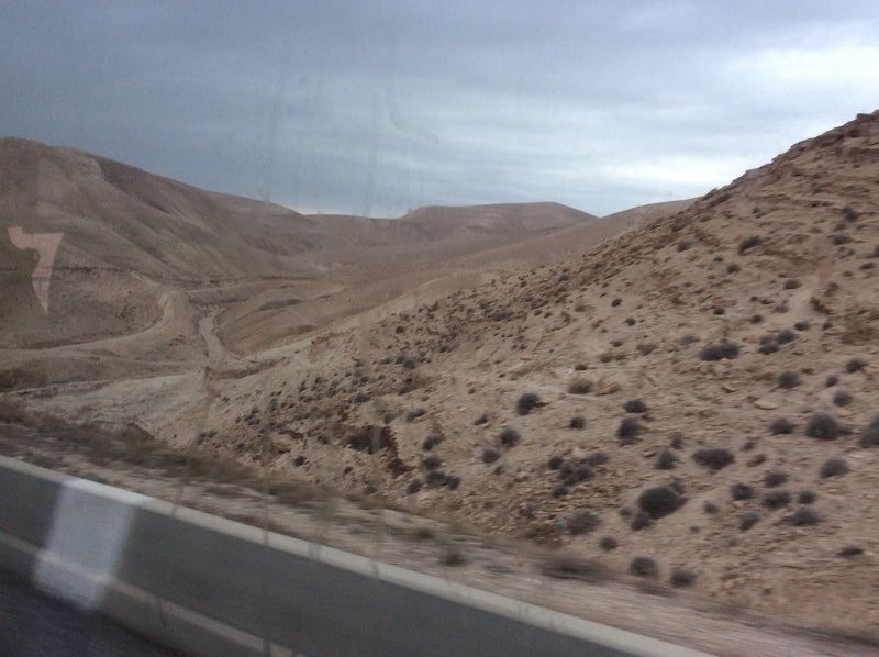 Auf dem Weg nach Masada