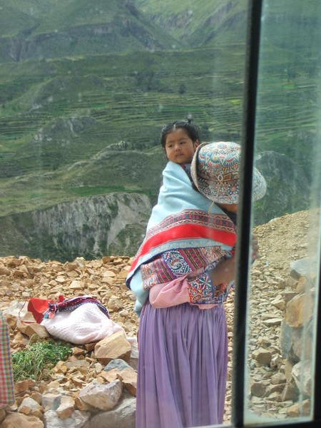 Mother and Baby - Canyon del Colca