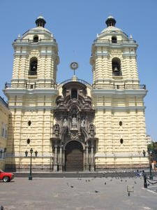 Church of San Francisco in Lima