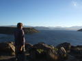 Looking out over Lake Titicaca