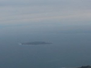 Robben Island vue de loin