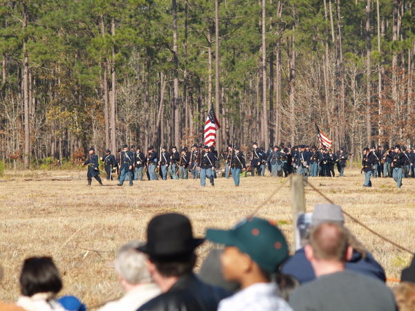 Union Troops take to the Field