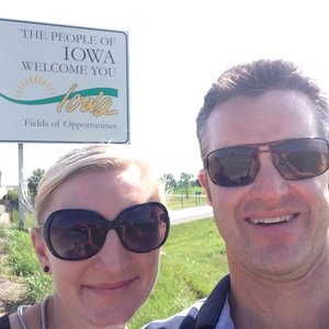 Entering Iowa
