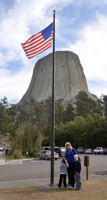 Devil's Tower with the Family